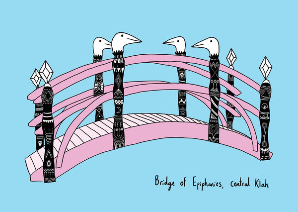 The Bridge of Epiphanies Greeting Card