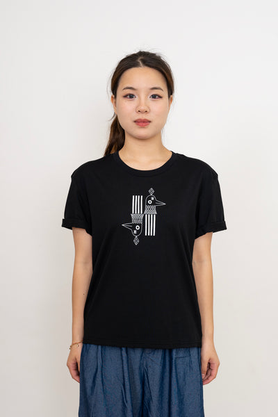 The Ravens of the Realms Women's Monarch Tee, Forest Green