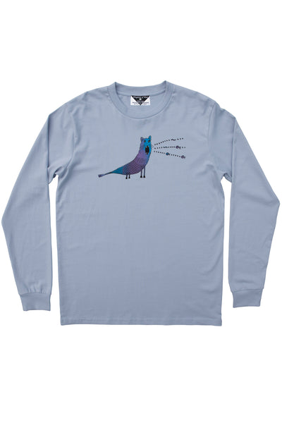 The Sealhog Men's Longsleeve Tee, Powder Blue