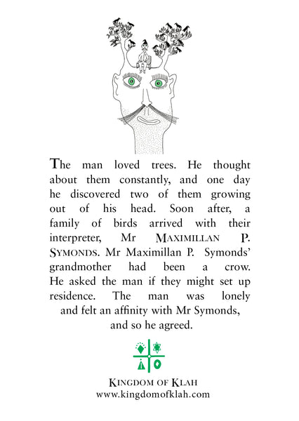 The Man Who Loved Trees Greeting Card